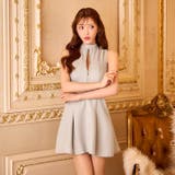 ノースリーブ 谷間ジップ ビジュー | Dazzy | 詳細画像12 