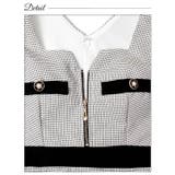 ツイード ジップ バイカラー | Dazzy | 詳細画像11