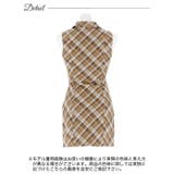 襟付き ノースリーブ チェック柄 | Dazzy | 詳細画像13 