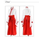 [4点SET]ガーリーフリル 巫女 コスチューム【2025ハロウィン | Dazzy | 詳細画像16 