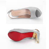 キラキラのラメがたっぷりとあしらわれた華やかなサンダル | Dazzy | 詳細画像5 