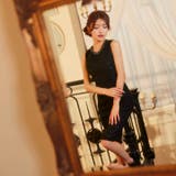 [MOARADY][姉ドレス]輝くグリッターツイード×ビジューラインノースリーブ… | Dazzy | 詳細画像12 