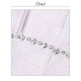 [伊藤桃々着用]えちえちクロス肩見せオフショル胸元ジップ×輝くツイードビジュータ… | Dazzy | 詳細画像18 