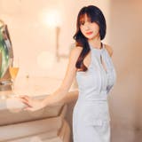 大人SEXYアメスリ×高級感サテンプリーツ胸元カットアウトタイトミニ丈キャバドレ… | Dazzy | 詳細画像9 