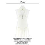 大人SEXYさ感じる襟付きファスナーアメスリにCUTEなリボンプリーツAラインミ… | Dazzy | 詳細画像13 