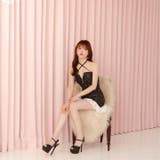 スパンコール輝くクロスネックと谷間ジップマーメイドミニ丈キャバドレス[SML 3… | Dazzy | 詳細画像9 