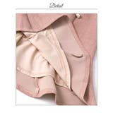 襟付きファスナーパールボタンビジューマーメイドミニ丈キャバドレス | Dazzy | 詳細画像17 