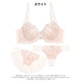 【GHIサイズ】【3点セット】ブルーミングヌーディシアー脇高ブラジャー&フルバッ… | Dazzy | 詳細画像9 