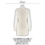 [伊藤桃々着用]主役級に輝く上品ツイード×透け感スリーブの谷間魅せタイトミニ丈キ… | Dazzy | 詳細画像17 