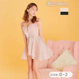 [桜井みづき着用 小さめサイズ]肩周りすっきり谷間魅せフロントジップ×ビスチェ風… | Dazzy | 詳細画像1 