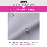 動くたびにビジュー煌めくガーリーリボン付きAラインミニ丈キャバドレス[SML 3… | Dazzy | 詳細画像5