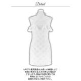 [伊藤桃々着用]美デコルテ魅せができるフロントクロス×煌めくビジューのオフショル… | Dazzy | 詳細画像13 