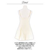 チェーンキャミソールフロントジップAラインミニ丈キャバドレス[SML 3サイズ展… | Dazzy | 詳細画像17