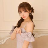 あざと可愛いチェックツイード♪谷間魅せジップのオフショルタイトミニ丈キャバドレス… | Dazzy | 詳細画像9 