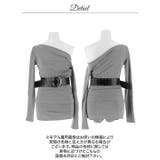 ワンショルダーベルト付き長袖タイトミニワンピース[カジュアル dazzy clo… | Dazzy | 詳細画像19