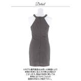 [伊藤桃々着用]視線釘付け♪ジップ＆カットアウトで攻める！ホルターネックタイトミ… | Dazzy | 詳細画像17 