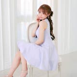 ノースリーブネックビジューダブルリボンAラインミニ丈キャバドレス[SML 3サイ… | Dazzy | 詳細画像13 