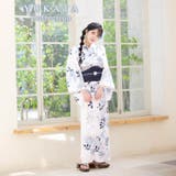 [2点SET]白地×ボタニカル柄浴衣【2026年新作 YUKATA by | Dazzy | 詳細画像2 