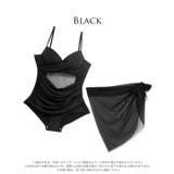 [2点SET]パレオ付きウエストシアーバックリボンワンピース 水着【dazzy … | Dazzy | 詳細画像10 