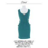 ビジュー煌めく胸元カットが大胆SEXY♪ウエストレースアップが圧倒的細見えを叶え… | Dazzy | 詳細画像14