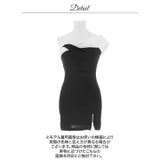 大胆オフショルでデコルテ美人に♪モノトーンバイカラー×裾ジップスリットがクールな… | Dazzy | 詳細画像13 