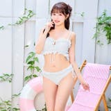 [2点SET]シャーリングフリルビキニ 水着【dazzy beach | Dazzy | 詳細画像2 