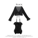 [2点SET]シャーリング2wayシアーボレロ付きワンピース 水着【dazzy … | Dazzy | 詳細画像9 