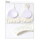 [3点SET]フリルフラワーホルターネックビキニ 水着【dazzy beach | Dazzy | 詳細画像16 