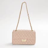 ゴールドチェーンキルティング店内ショルダーバッグ | Dazzy | 詳細画像4