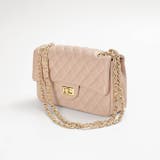 ゴールドチェーンキルティング店内ショルダーバッグ | Dazzy | 詳細画像5