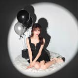 [桜井みづき着用]谷間ジップ×ビジューで小悪魔的あざとさ♪上品プリーツAラインミ… | Dazzy | 詳細画像13 