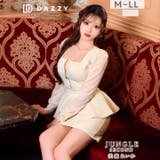 透け感チュール長袖×上品ペプラムで体型カバーできる谷間ジップ♪美デコルテメイクで… | Dazzy | 詳細画像10