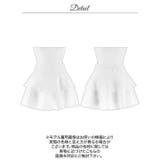 アメスリビジューフレアAラインミニ丈キャバドレス[SML/3サイズ展開] | Dazzy | 詳細画像16 