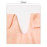 [伊藤桃々着用]あざとセクシーな胸元カットアウト♪高見えツイードAラインミニキャ… | Dazzy | 詳細画像19 