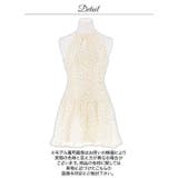 トレンドの私服風デザイン♪ドット柄フレアAラインミニ丈キャバドレス[XS~M 3… | Dazzy | 詳細画像11 