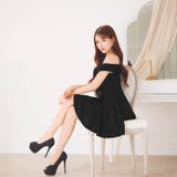 [伊藤桃々着用]クロスチェーン×胸元ジップ♪洗練された色気放つグリッターオフショ… | Dazzy | 詳細画像12 
