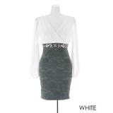 キャバ ドレス シフォン | Dazzy | 詳細画像12 