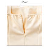 [伊藤桃々着用]シンプルだけどSEXYなワンカラークロスデザインスリットタイトミ… | Dazzy | 詳細画像15 