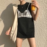 トレンドファッション♪プリントノースリーブカットソー 2017春夏新作 | DearHeart | 詳細画像3 