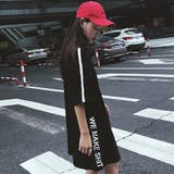 ★トレンドファッション♪英字プリントチュニック★春夏新作 韓国ファッション | DearHeart | 詳細画像3 