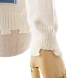 裾袖口デザインカラフル釦長袖薄手ニットカーディガン 秋冬 韓国ファッション | DearHeart | 詳細画像17 