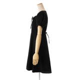 リボン付レースデザイン半袖ワンピース 春夏 韓国ファッション | DearHeart | 詳細画像10