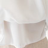 リボンデザインフリル袖半袖ブラウス 春夏 韓国ファッション | DearHeart | 詳細画像18 