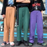 すっきりストレートシルエットのシンプル&スマートなコットンチノパンツ 原宿系 | Decorative | 詳細画像4