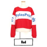 カラーブロック切り替えがアイキャッチ抜群なワイドシルエットプリントトップス | Decorative | 詳細画像9