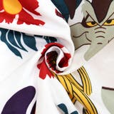 柄シャツ 隠れウルフ ボタニカル柄 | Decorative | 詳細画像10