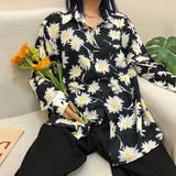 柄シャツ 長袖 フラワー柄 | Decorative | 詳細画像1