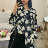 柄シャツ 長袖 フラワー柄 | Decorative | 詳細画像3