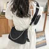 ショルダーバッグ シルバーチェーン ミニポーチ付き | Decorative | 詳細画像4