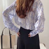 柄シャツ ぼかし模様 シアーシャツ | Decorative  | 詳細画像11 